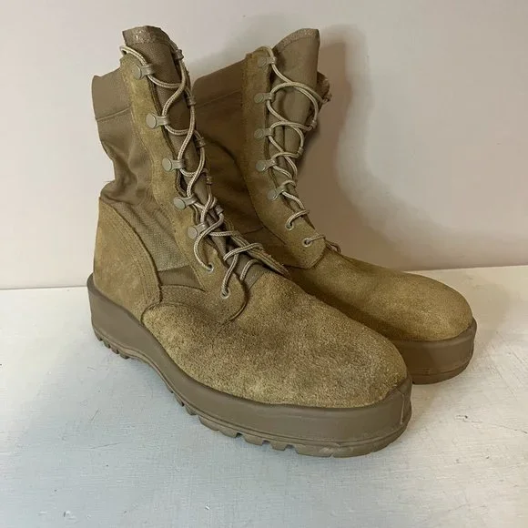 Altama 5800  Military Desert Hot Weather Tan Men’s Size 11.5 Combat Boots Altama Tan Gore-Tex Cold Weather Combat Military Boots 11.5  main image 2